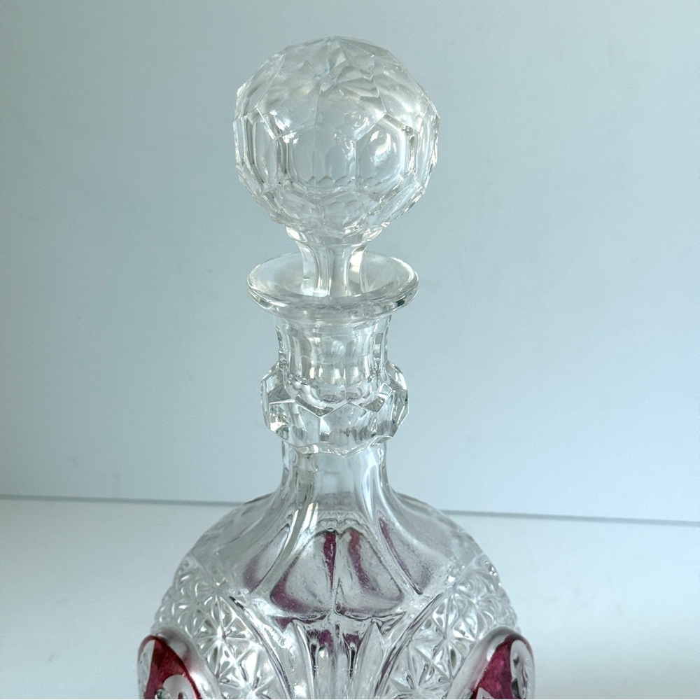 Hofbauer Byrdes Collection, The Ruby Decanter & Stopper | Wine Decanter - Picture 6 of 9